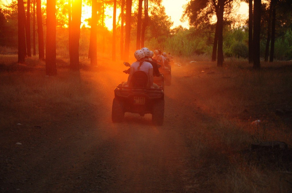 Fethiye gün batımı ATV safari